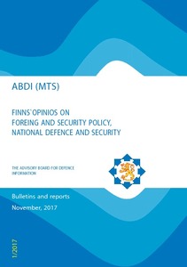 Finns'opinios on foreign and security policy, national defence and security